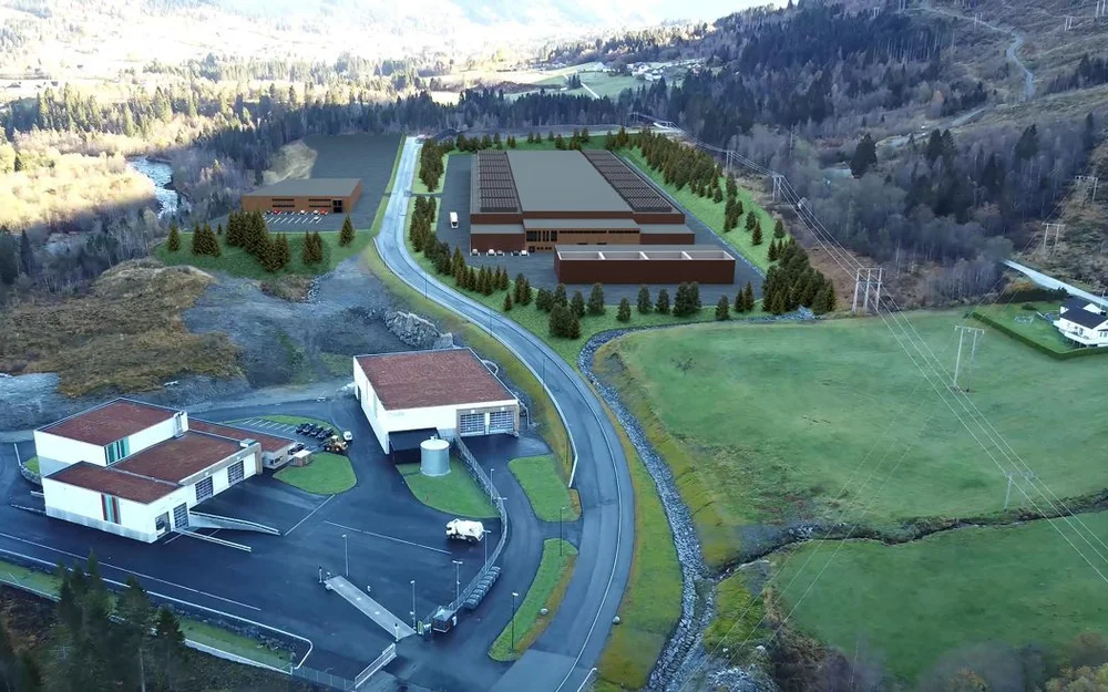 Lefdal Mine datacenter Melsgjerdet illustrasjon 2