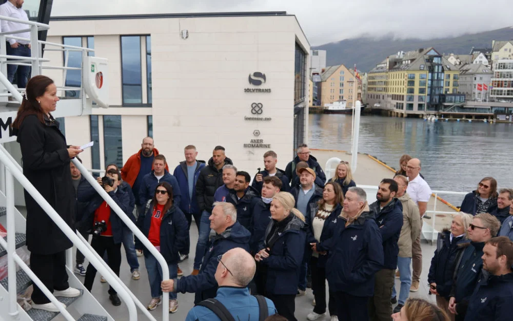 Marianne Sivertsen Naess alesund geir holmeseetrederiet juni 26foto Ogne