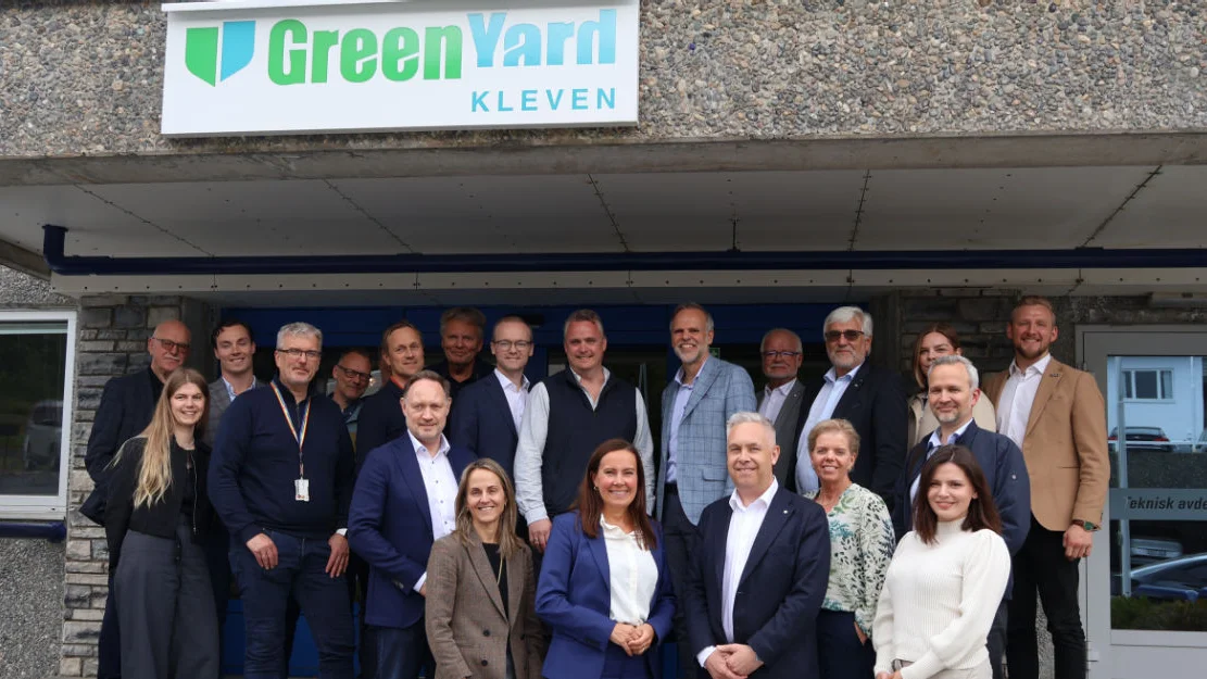 Maritimt innspillsmote green yard kleven juni 15 2026 foto Ogne
