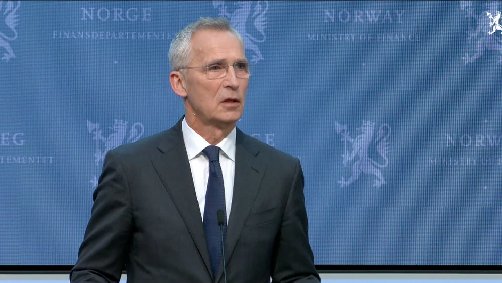 Jens Stoltenberg skjermbilde fra 24 juni pressekon skattekommisjon