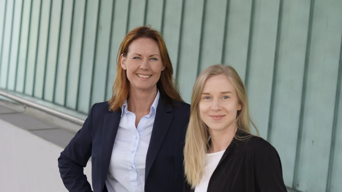 Unni Grebstad og Jennipher Karlsson