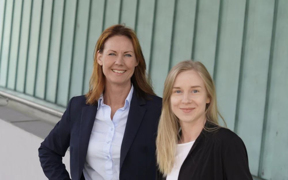 Unni Grebstad og Jennipher Karlsson
