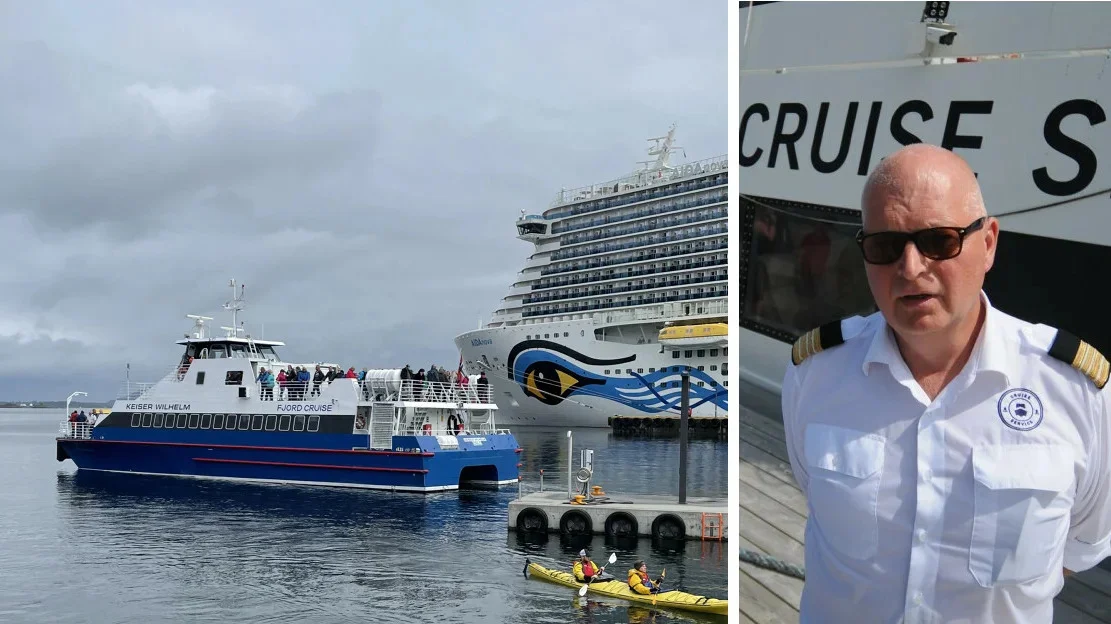 Cruise service keiser wilhelm innfelt kare molvaer foto cruise service marius
