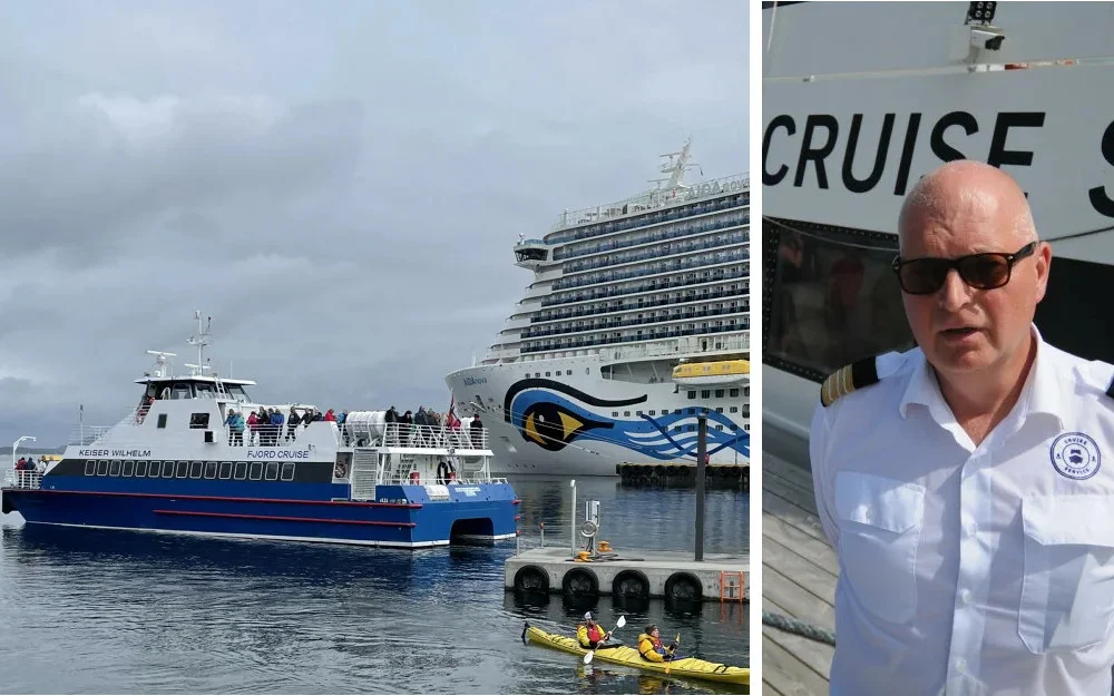 Cruise service keiser wilhelm innfelt kare molvaer foto cruise service marius