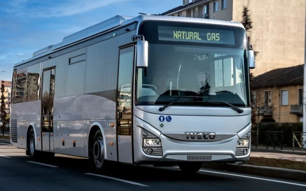 IVECO buss naturgass foto Hexagon Comp
