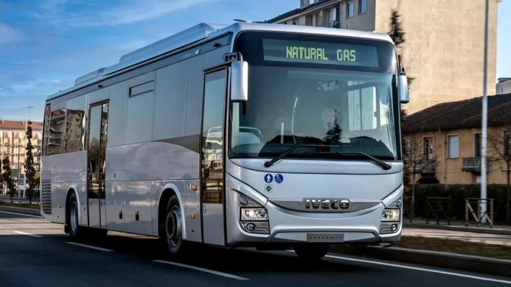 IVECO buss naturgass foto Hexagon Comp