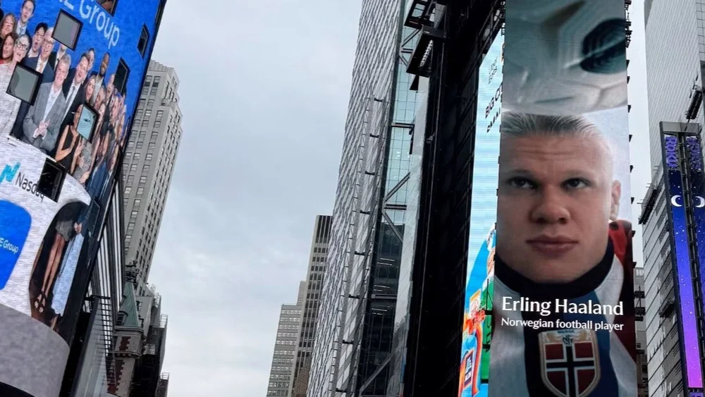 Sjomat haaland times square foto trude bessesen Norges Sjomatrad