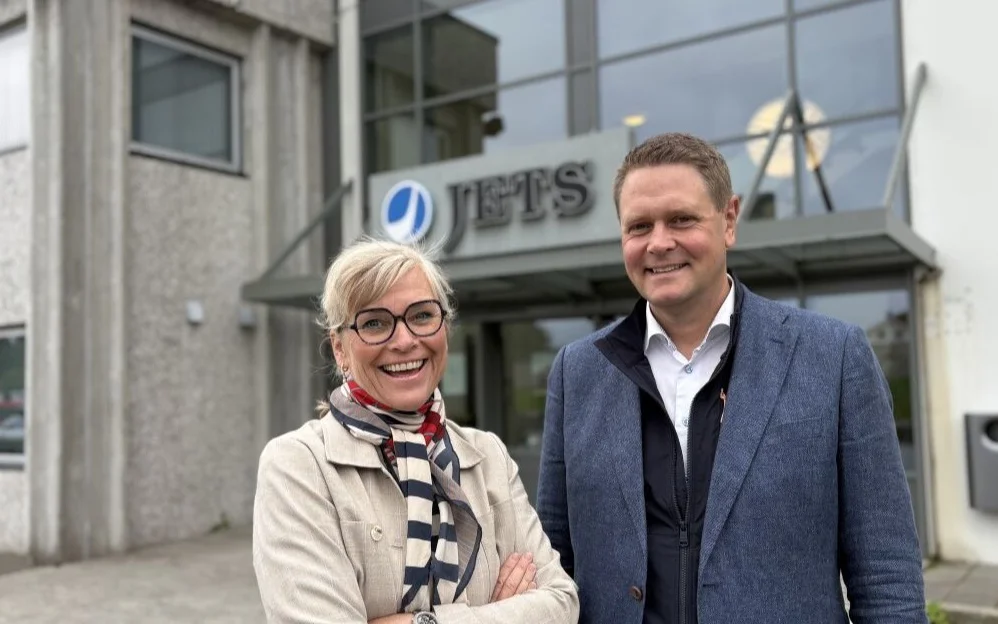 Lene Trude Solheim Harald Solberg NHO Norsk Industri foto Marius