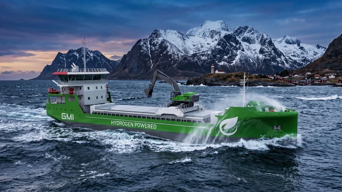 GMI group hydrogenskip illustrasjon Naval Dynamics