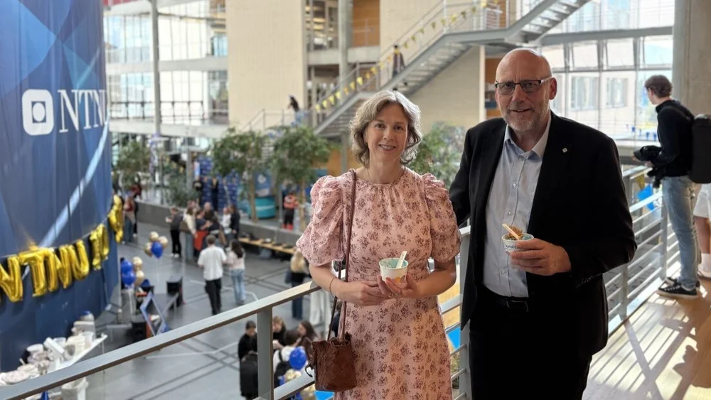 Anne Lise Sagen Major Tor Grande NTNU foto Marius