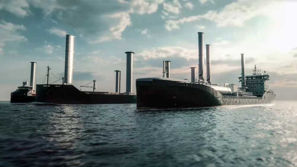 Kongsberg Maritime Wintegrate illustrasjon vindskip