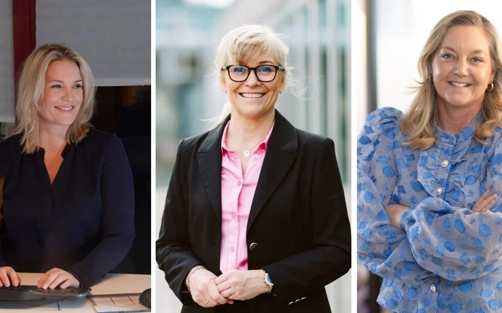 Kin awards Gry Sydhagen Lene T Solheim Linda Strommen montasje