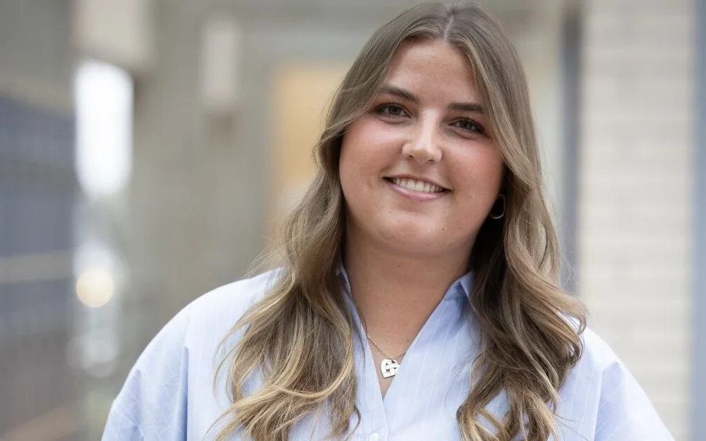 Maria Myklebust Olsen studentleder foto Borge Sandnes NTNU