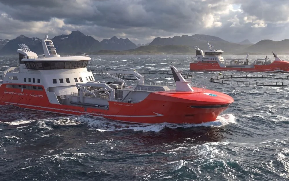 Bronnbat nord illustrasjon NSK Ship Design