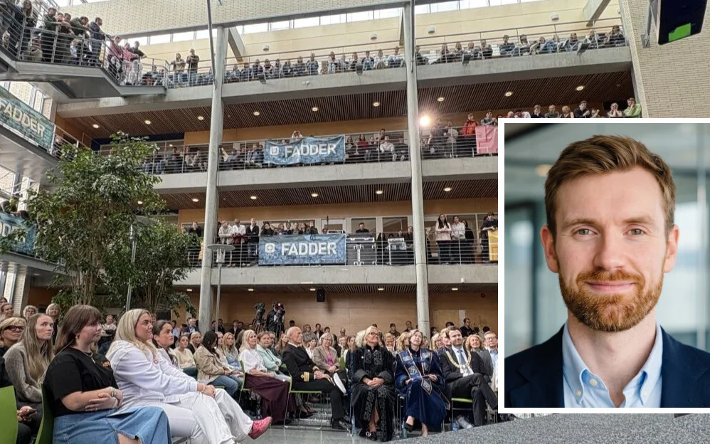 Studiestart innfelt jim andre fredly gjerde ntnu studenter foto Marius