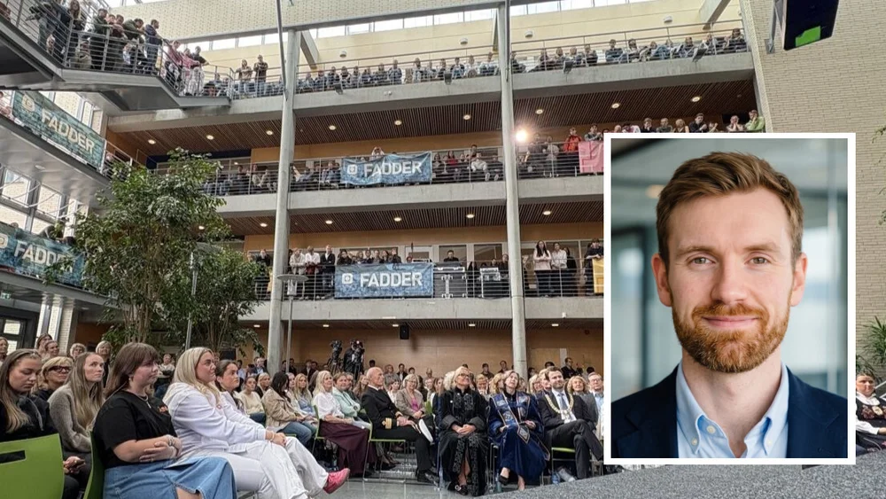Studiestart innfelt jim andre fredly gjerde ntnu studenter foto Marius