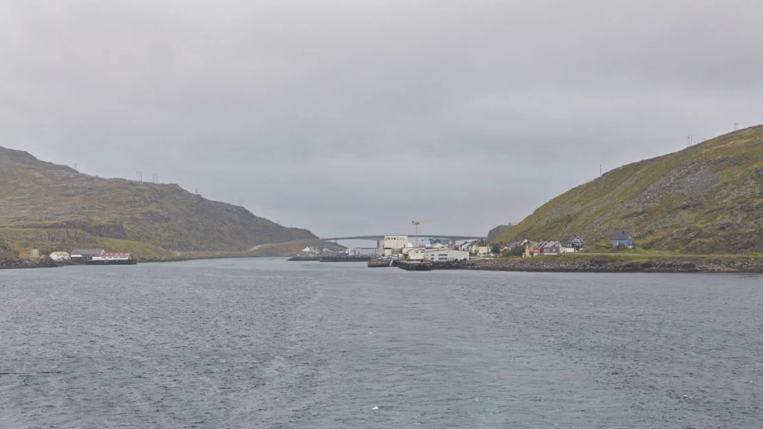 Havoysund from Hurtigruten ship 2022 09 09 23 1