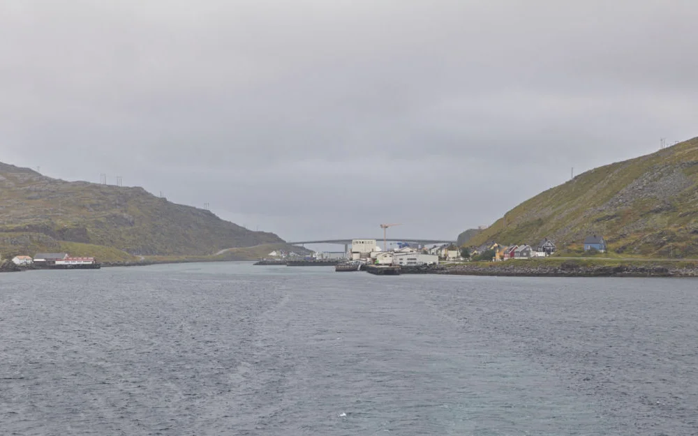 Havoysund from Hurtigruten ship 2022 09 09 23 1