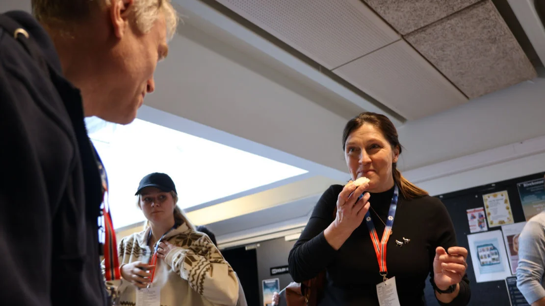 Nina Vangen Ranoien i Tine bonde Lars Molvaer