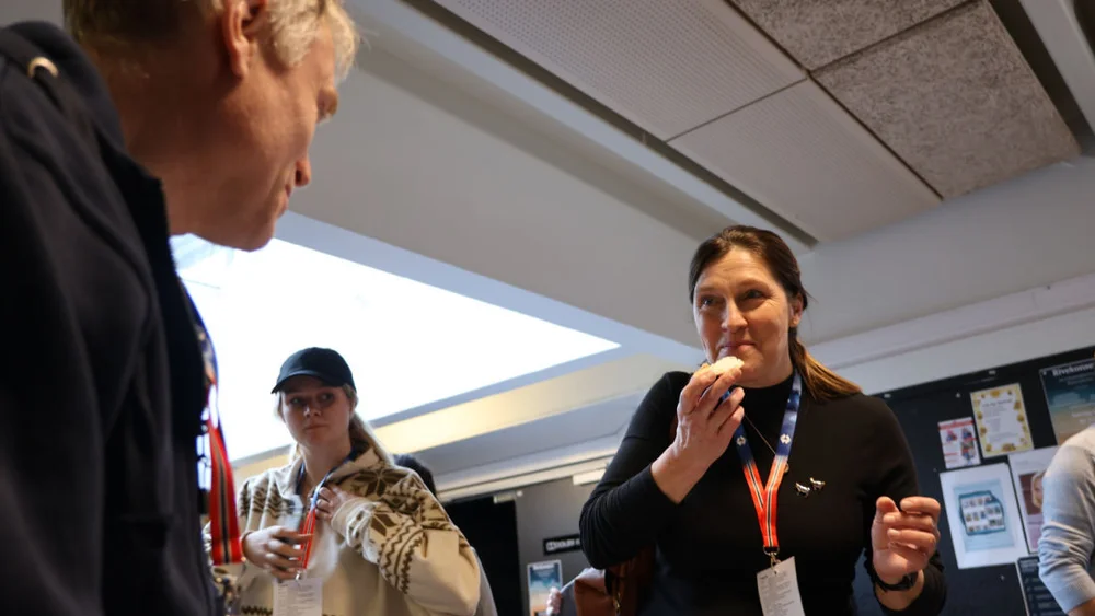 Nina Vangen Ranoien i Tine bonde Lars Molvaer