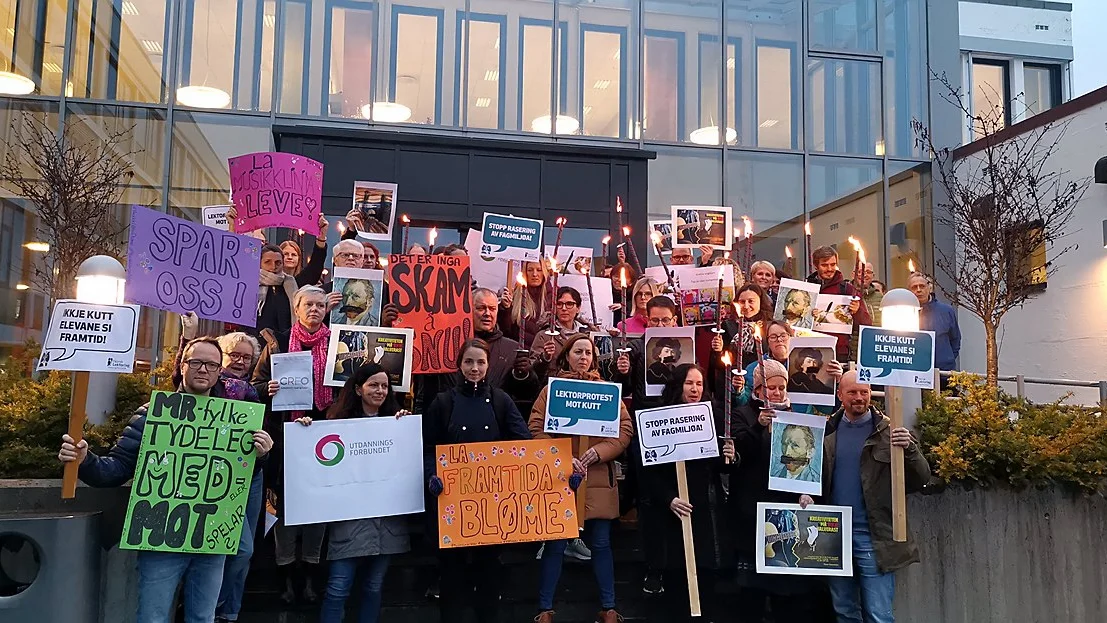 Utdanningstilbod i fare for aa forsvinne for godt