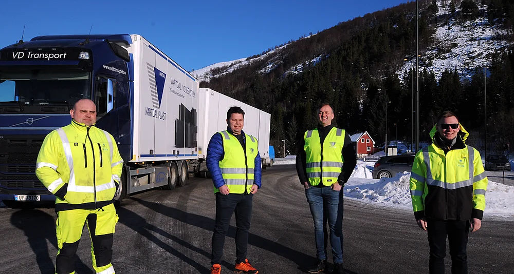 Bjarne martin valde christian vartdal sindre vartdal tormod vestad modulvogntog 33