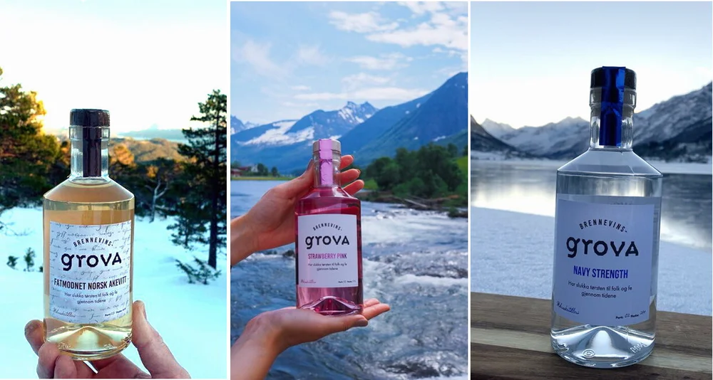 Brennevinsgrova produkt akevitt gin foto brennevinsgrova 11