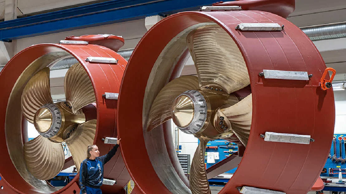 Brunvoll Propulsion Azimuth AUP115 Van Oord delivery1