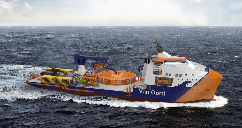 Vard kabelskip van oord illustrasjon vard design 11