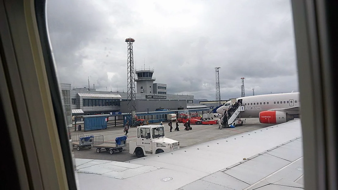 Vigra flyplass lufthavn illustrasjon 22