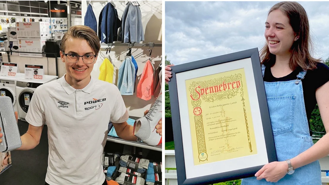 Kristin Hollingsæter Lystad John Fredrik Sæther Nelvik montasje foto privat 11