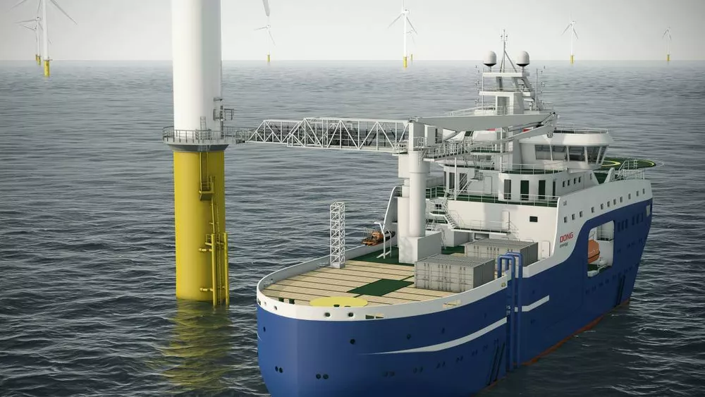 SOV on contract with Ørsted AS former DONG energy Image courtesy of S 001