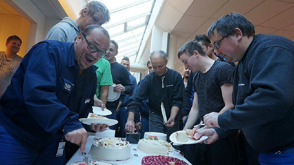 Kakejubel hos Kleven i 2014 foto Ogne