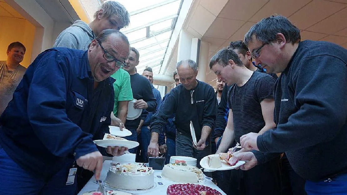 Kakejubel hos Kleven i 2014 foto Ogne