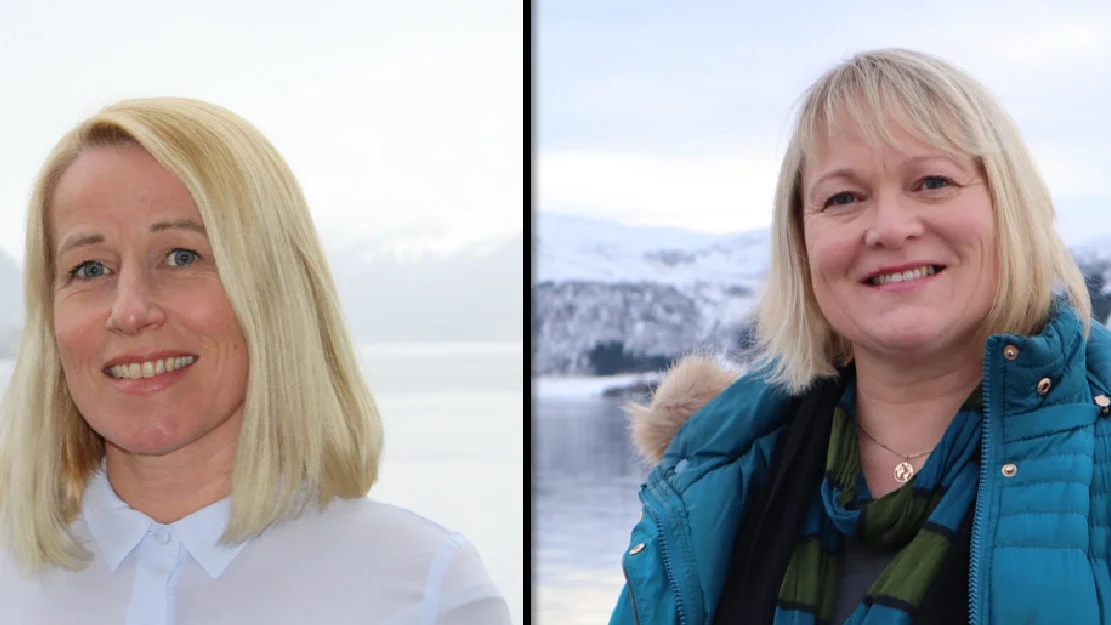 Marianne Synnes Emblemsvåg og Lena Landsverk Sande Foto Privat