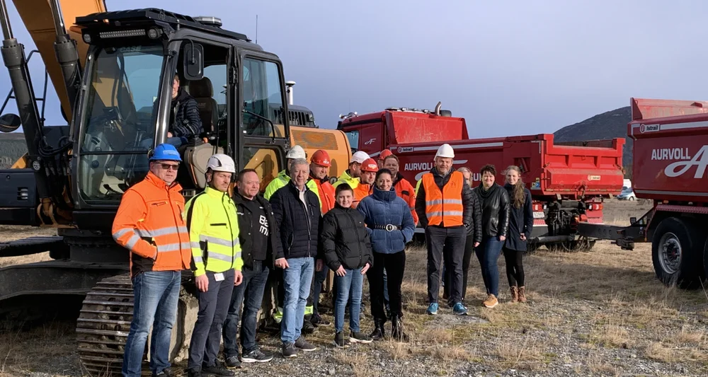 Ervik og sævik byggestart mjølstadneset 11