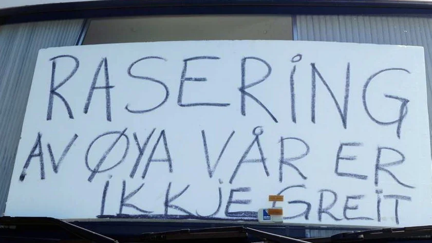 Haramsøya vindpark plakat foto kjetil 11