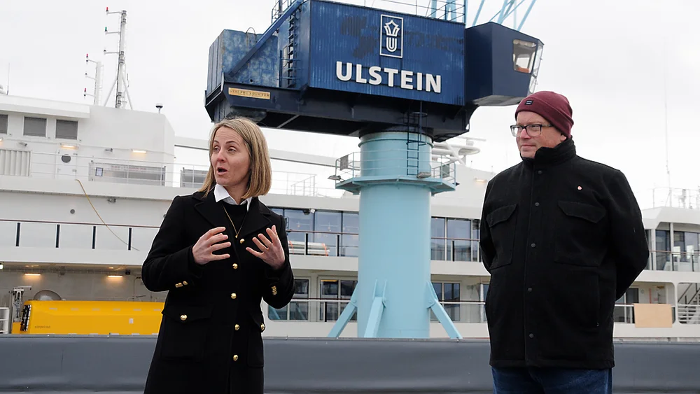 Cathrine Marti Per Vidar Kjølmoen ulstein verft mars 2021 11