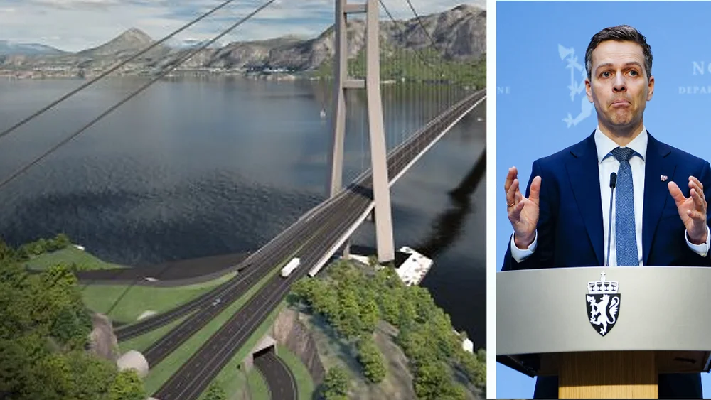 Møreaksen innfelt knut arild hareide illustrasjon rambøll Terje Pedersen NTB NPK 11