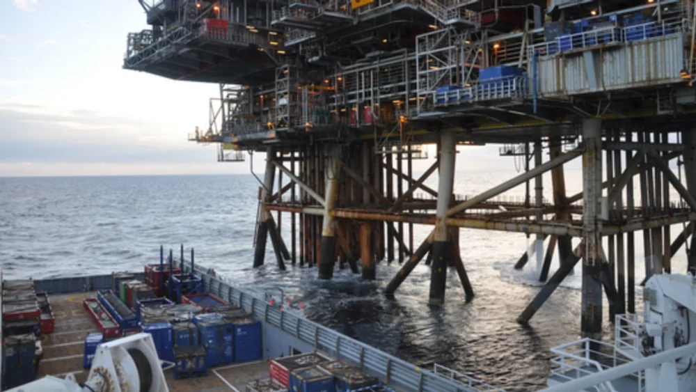 Oljeplattform i Norsjøen illustrasjonsfoto Odd Kristian Dahle Fiskebåt