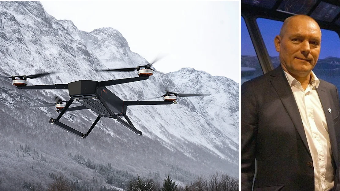 Griff Aviation drone 135 montasje roger halsebakk foto Griff Aviation Ogne 11