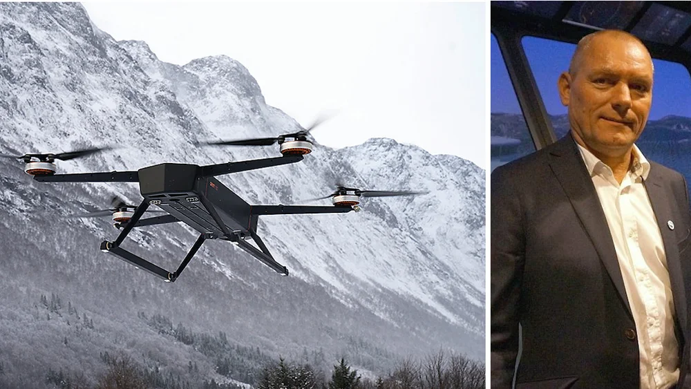 Griff Aviation drone 135 montasje roger halsebakk foto Griff Aviation Ogne 11