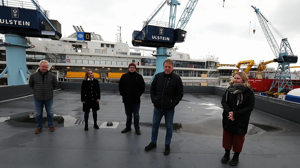 Ulstein verft mars 2021 olsen marti kjølsmoen ingjerd bakke 11