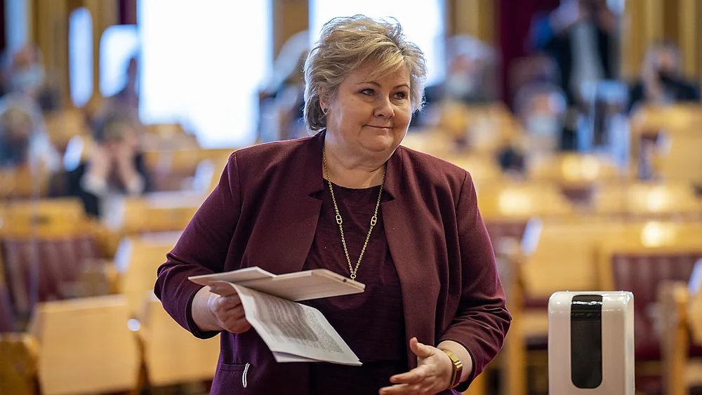 Erna solberg foto ntb npk 11