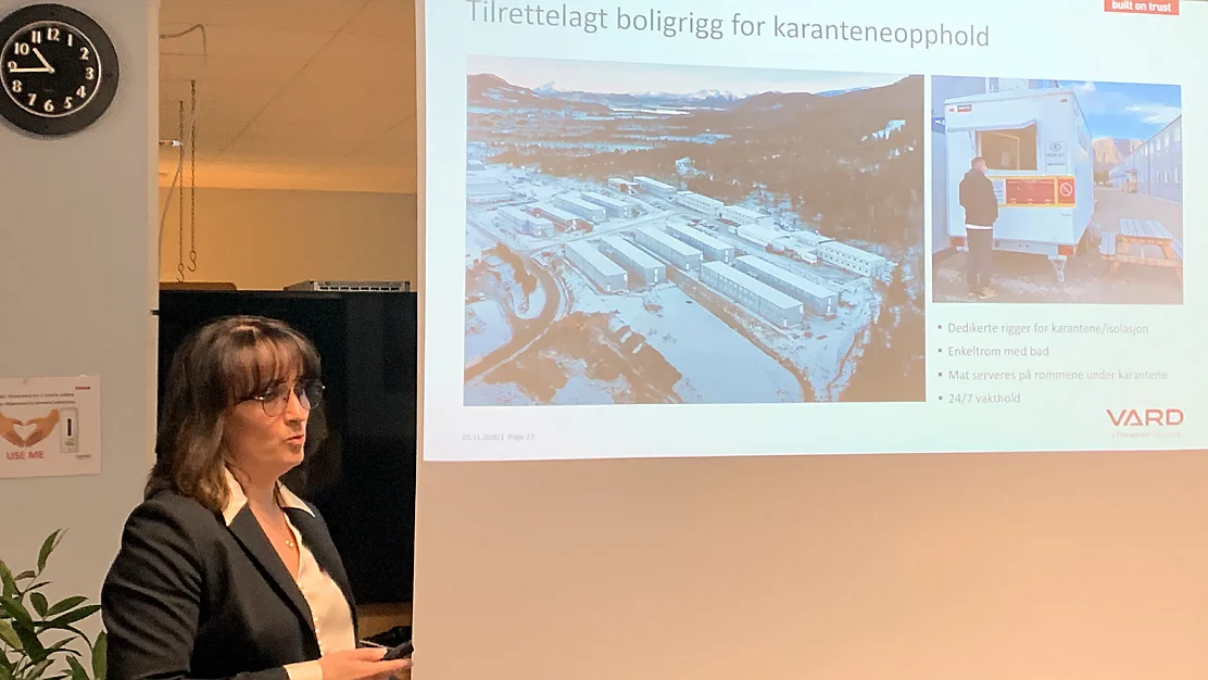 Vard akselvoll karantene brakkerigg 11