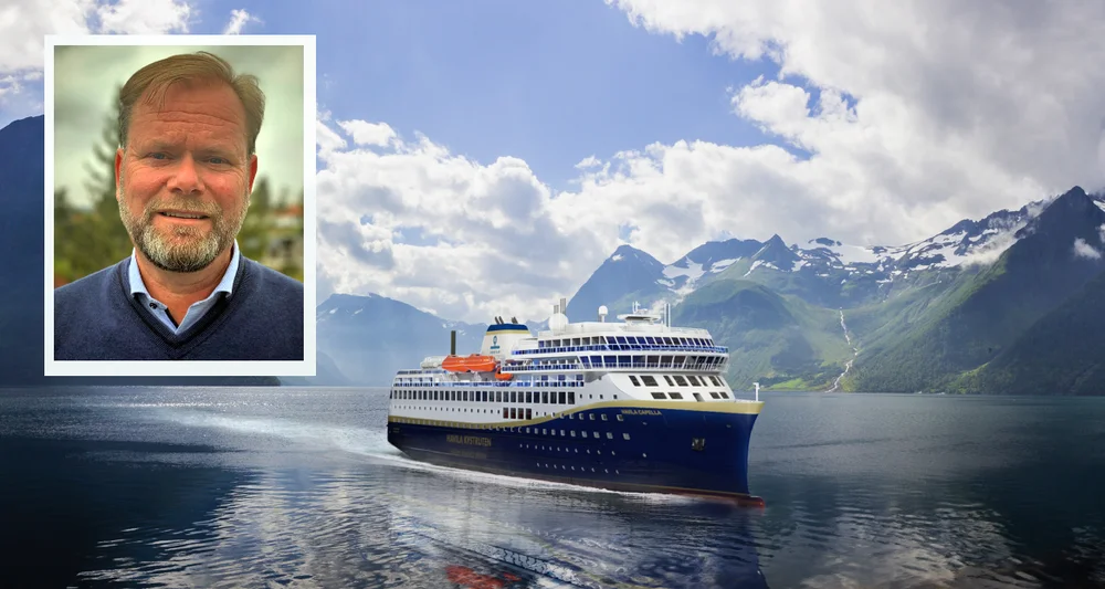 Havila Kystrute skip innfelt bernt martini illustrasjon foto havyard havila kystruten 11