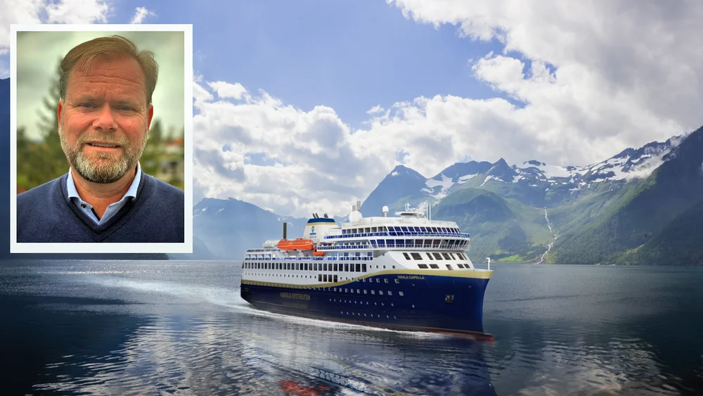 Havila Kystrute skip innfelt bernt martini illustrasjon foto havyard havila kystruten 11