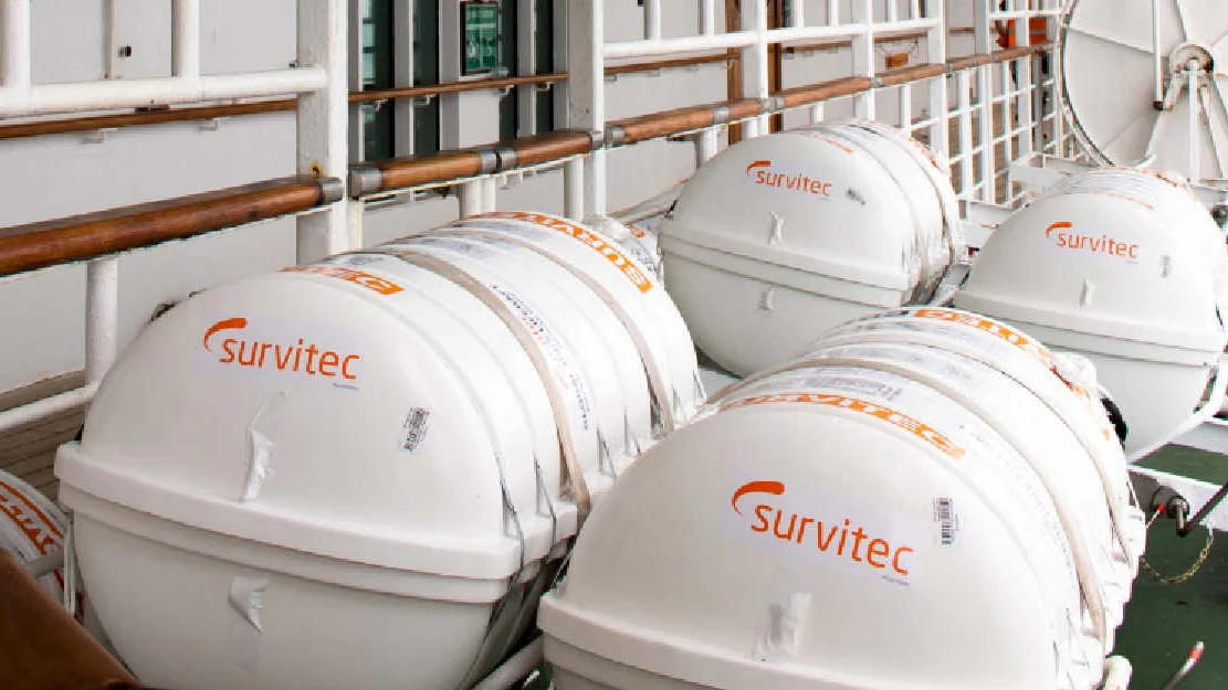 Survitec redningsflåter foto Survitec