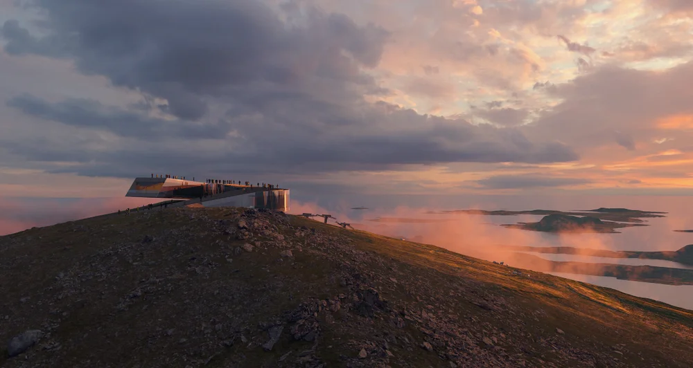 Sulagondol illustrasjon snøhetta 33