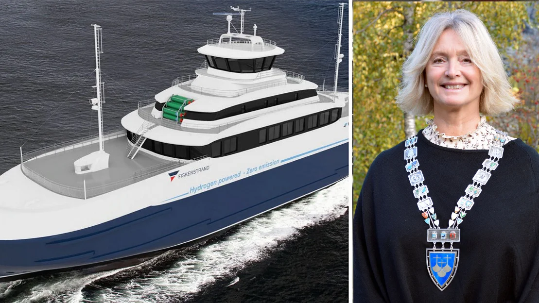 Hydrogen fiskerstrand ferje montasje tove lise torve illustrasjon foto fiskerstrand holding privat 11